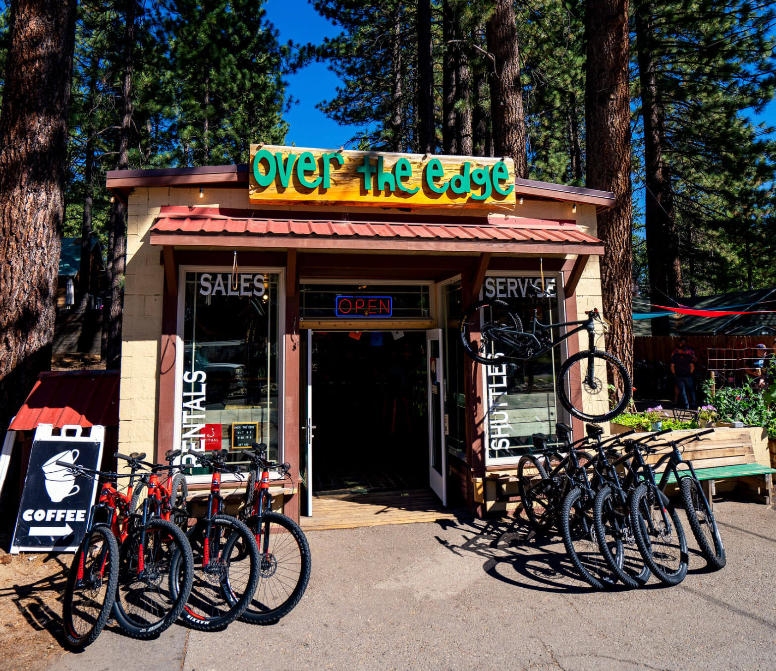 Over the Edge Tahoe Store is now Closed